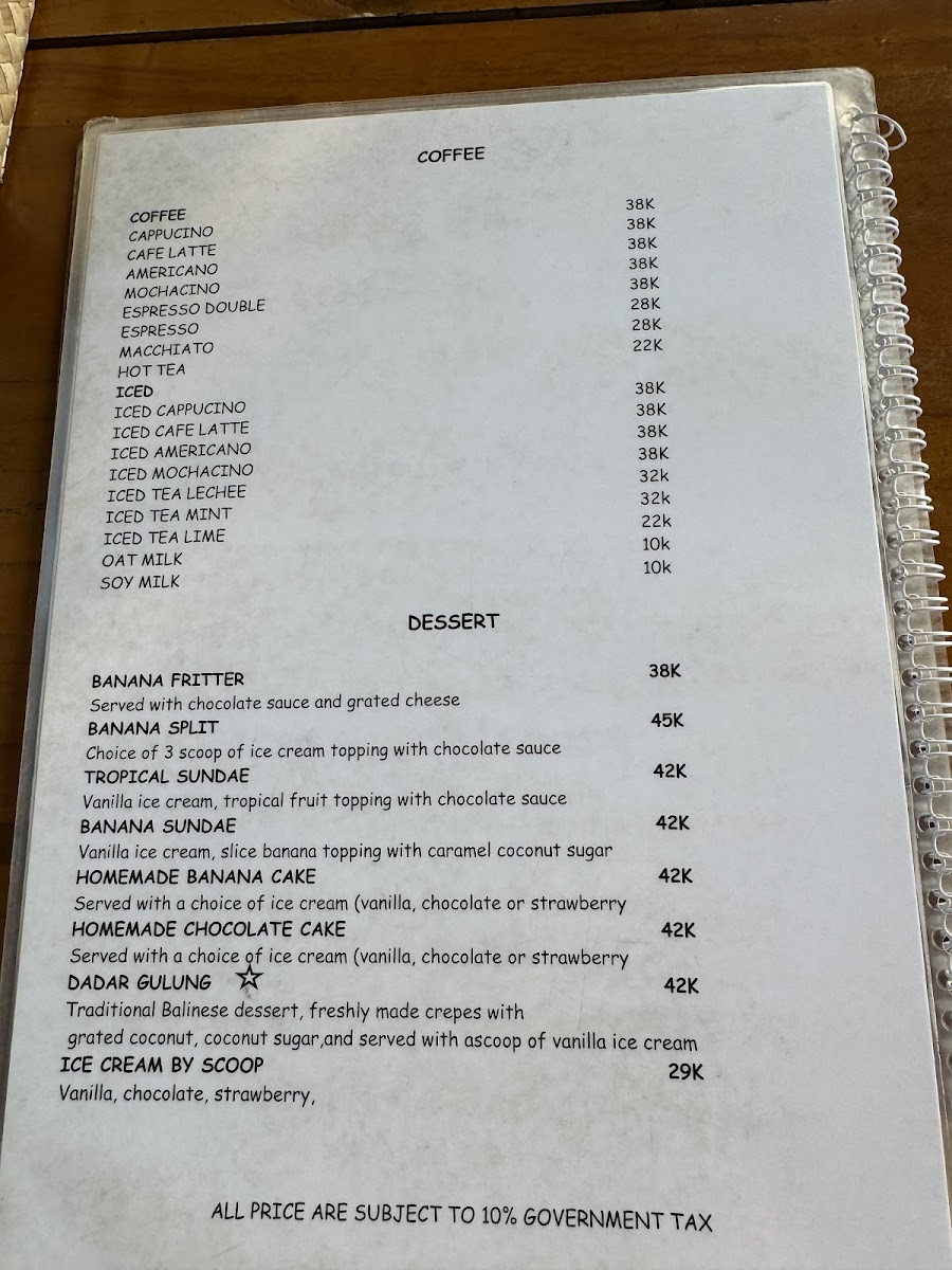 Warong Legong Menu - Image 4