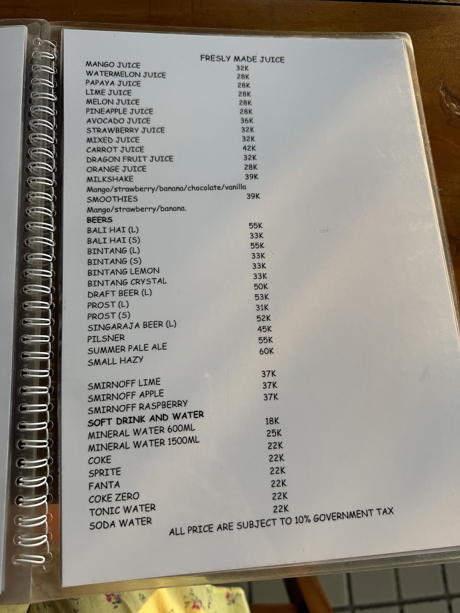 Warong Legong Menu - Image 5